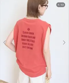 AMERICAN HOLIC ノースリーブ Tシャツ M　オレンジ