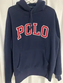 POLO フリースパーカー ネイビーのサムネイル