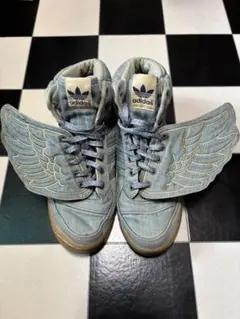adidas Jeremy Scott Wings デニム スニーカー 27.5のサムネイル