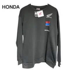 新品　HONDA ダークグレー 裏起毛　スウェット　ＬＬ