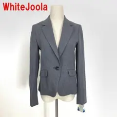 A3613 新品タグ付き ホワイトジョーラ テーラードジャケット グレー ７R