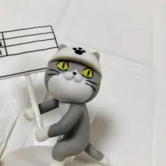 仕事猫　看板　フィギュア　ガチャ