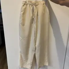 RAG MACHINE ワイドパンツ アイボリー M