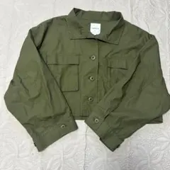 大処分セール！LEPSIM・クロップドミリタリージャケット・F