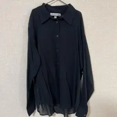 INES DE LA FRESSANGE ブラック長袖シャツ M ユニクロ