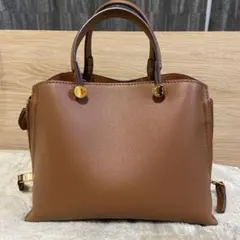 E'POR Y bag Mini サイドジップミニショルダーバッグ ブラウン