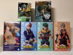 新品　僕のヒーローアカデミア 緑谷出久 爆豪勝己 轟焦凍　トガヒミコ　６点セットのサムネイル