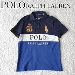 ポロラルフローレン 半袖ポロシャツ ビッグポニー ナンバー エンブレム 現行タグ