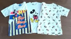 値下げ☆半袖ミッキーTシャツ３枚セット
