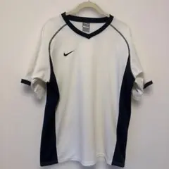 NIKE ナイキ 半袖 ウェア Vネック ホワイト メンズ　Lサイズ