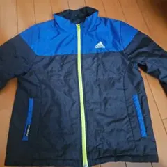 adidas ジャケット 青/黒