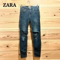 ZARA WOMAN プレミアムデニム スキニージーンズ ザラ 細身 タイト
