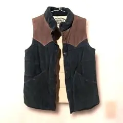 DOVETAIL ダウンベスト ダークブルー