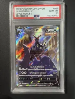 ポケモンカード ブラッキーV SA PSA10