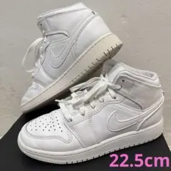 AIR JORDAN 1 MID (GS) 22.5cm
