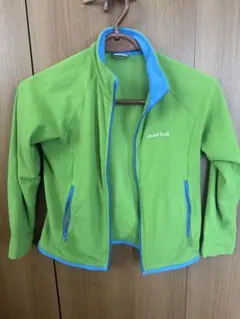 ジャンク品　mont-bell フリースジャケット Kid's 130
