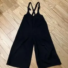 黒のオーバーオール 140サイズ