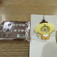 フォトバッジ付きマスコット ベビーポムポムプリン