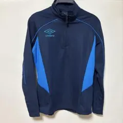 umbro ネイビー/ブルー 長袖カットソー