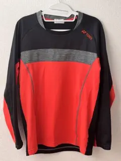 YONEX ウォームアップウェア Lサイズ 赤黒