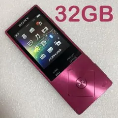 【バッテリー良好】　ソニー　ウォークマン　NW-A26 32GB ボルドーピンク バッテリー良好】 ソニー ウォークマン NW-A25 16GB ボルドーピンク