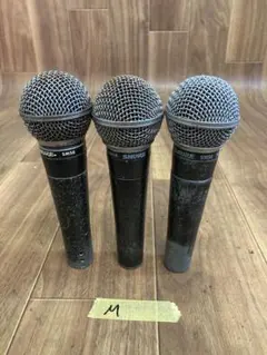 SHURE SM58 ダイナミックマイク 3本セット 動作未確認 現状品 - メルカリ