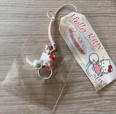 激レア◎三重限定◎伊勢志摩パールリング指輪キティ◎根付けストラップ