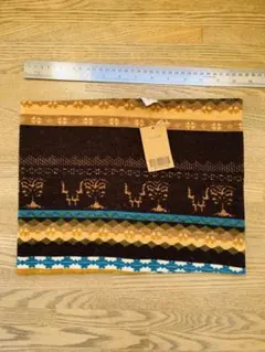 新品未使用】メンズ幾何学模様 ネックウォーマー　マフラー　スキー　スノーボード