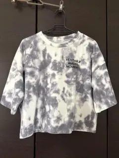 【美品】INGNI ダイダイ柄ショートTシャツ