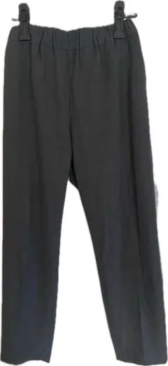 グレー ストレッチカジュアルパンツ ウエストゴム