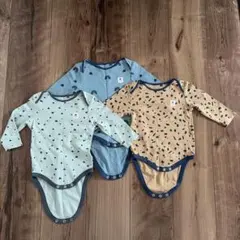 LITTLE COTTON CLOTHES ロンパース 3枚セット