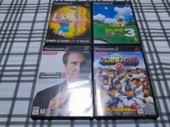 PS2 THEバレーボール・みんなのGOLF3・ウイイレ8・プロ野球スピリッツ2のサムネイル