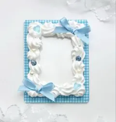 ホイップデコ　B8硬質トレカケース　水色