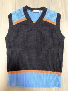 《美品》MARNI UNIQLO Vネックニットベスト M
