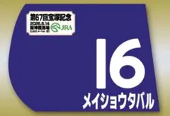 s*t様 第165回 天皇賞（春） 出走馬ミニゼッケン タイトルホルダー