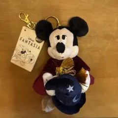 【ミッキー】ファンタジア ぬいぐるみキーホルダー・キーチェーン