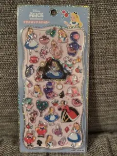 ディズニー　アリス　プチドロップステッカー