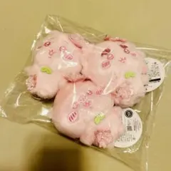 ◆新品未使用•タグ付◆ちいかわぬいぱれっと〜さくらいろ〜マスコット 3コセット