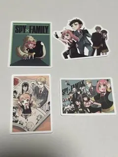 スパイファミリー ステッカー 4枚セット