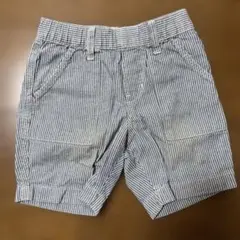 UNIQLO ストライプ ハーフパンツ XS 95〜110cm