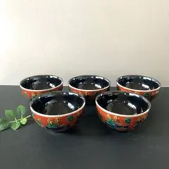 九谷　木米風　水柱　赤絵 九谷 木米風 水柱 赤絵 九谷 木米風 水柱 赤絵