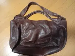 theory セオリー 本革 レザーバッグ ブラウン ハンドバッグ 肩掛け