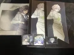 鬼滅の刃　モクテルバー　冨岡義勇　ロト 第二弾 缶バッジ クリアファイル