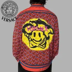 VERSACE La Greca Medusa スマイル 長袖シャツシルクのサムネイル