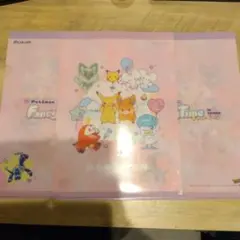 ポケモンin namco A4クリアファイル✕3セット