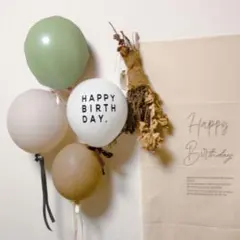風船　誕生日　飾り　ハーフバースデー　装飾　ナチュラル　おしゃれ　HALF 韓国