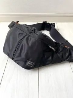 極美品 porter ポーター タンカー ウエストバッグ ウエストポーチ 黒