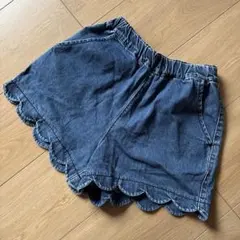 130cm ブランシェス デニムショートパンツ