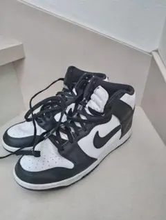 NIKE DUNK HIGH ブラック ホワイト スニーカー　パンダ　29cm