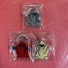 3種　ドラゴンクエスト ドラクエ めじるしチャーム まほうつかい まどうし